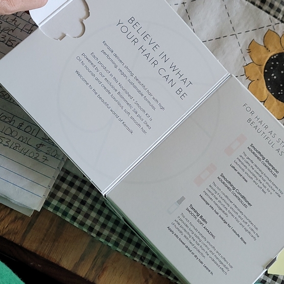 Kerasilk 3 PC Vegan Nourished & Smooth Kit Gift Set - Picture 3 of 6